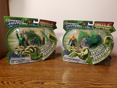 Green Lantern Movie Battle Shifters Set Of 2 Hal Jordan & Tomar-Re NIB 2010
