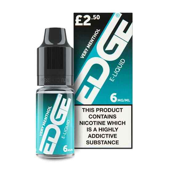 Edge E liquid Vape Juice Flavours 6mg 12mg 18mg Strength 5 or 10 x 10ml  FREEPOST