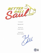 BOB ODENKIRK SIGNED AUTOGRAPH FULL BETTER CALL SAUL SCRIPT  BAS COA 