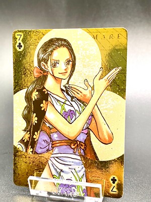 ONE PIECE Golden Playing Cards Nico Robin Wano Kuni 2024 Foil