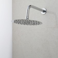 Chrome Shower Heads Faucet And Shower Arm Wall Mounted Mixer Taps