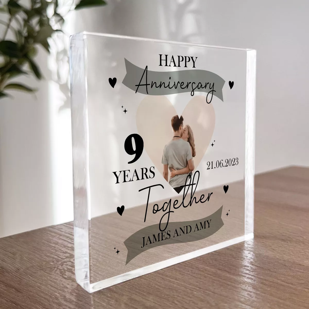 Buy Personalize First Anniversary Gift for Husband, 1st Anniversary  Collage, 1 Year Anniversary, Heart Photo Collage, Personalized Gift for Him  Online in India - Etsy