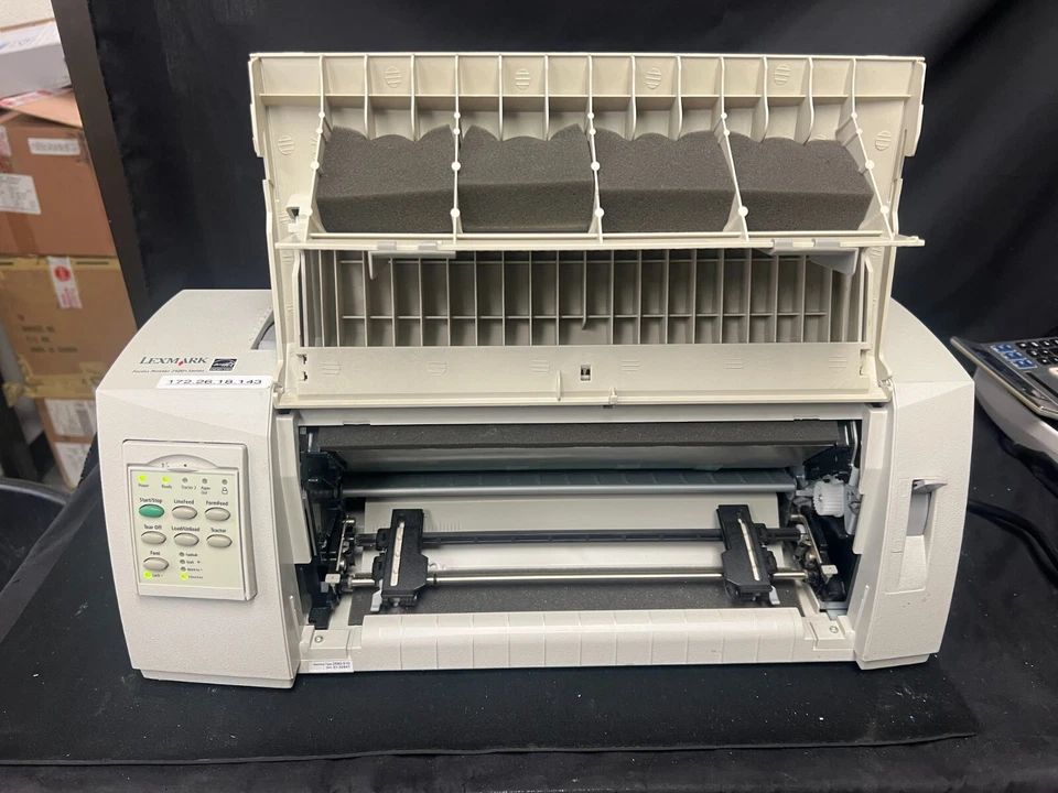 Lexmark Forms Printer 2500+ Series 2580-100 Dot Matrix Printer - Image 2 of 4