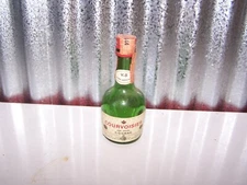 Vintage COURVOISIER COGNAC Mini Miniature Bottle