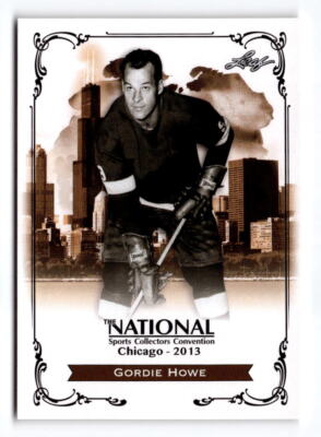 2013 Leaf National Convention Gordie Howe N-GH1 Detroit Red Wings