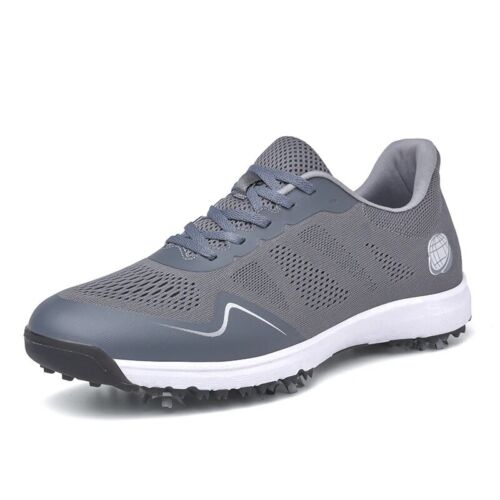 Men´s Fashion Golf Shoes Spikes Breathable Waterproof Anti Slip Training Shoes