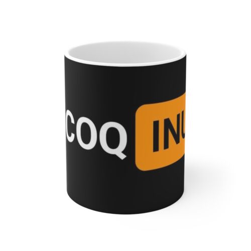 Fan art of COQ INU Branded Ceramic Mug 11oz by Nifty - Afbeelding 1 van 4