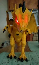 Giant Toy Dinosaur Roars, Eyes Light Up Red And Moves Neck 18in