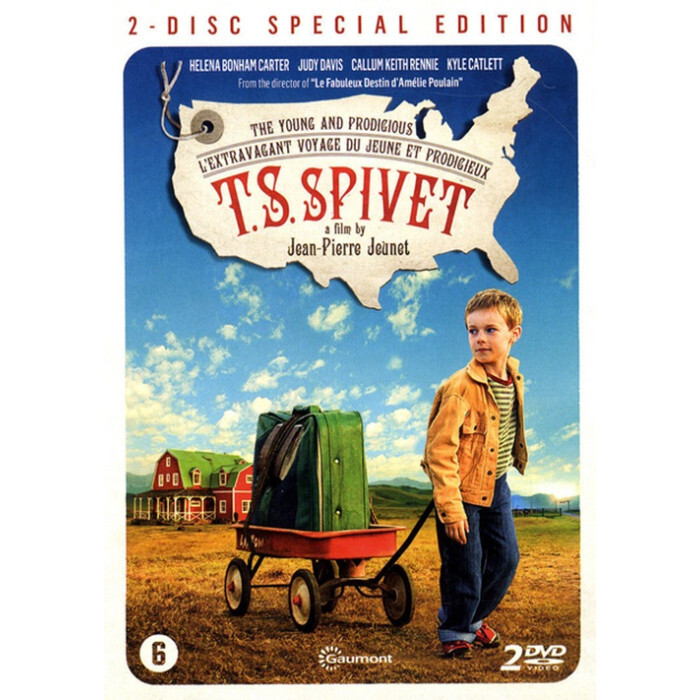 L Stravagante Viaggio Del Giovane E Prodigiosa T.S.Spivet DVD Nuovo