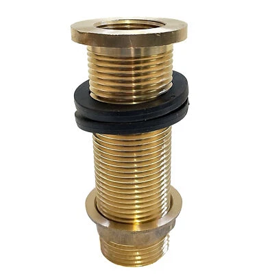 10cm Regentonnenverschraubung Faßverschraubung 3/4 " IG pour Robinet 1 " Ag - Photo 1/4