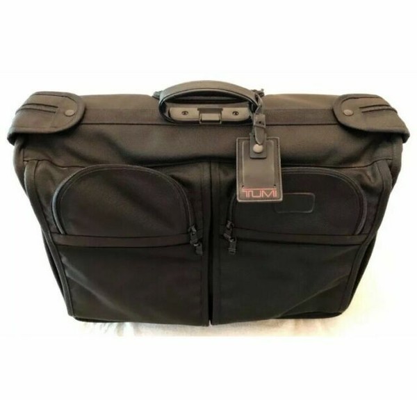 Tumi 2242D3 Black Ballistic Nylon Rolling 2 Wheeled Compact Garment Bag