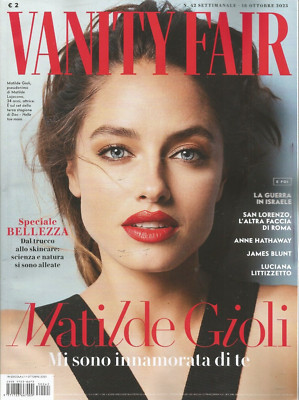 VANITY FAIR MAGAZINE ITALIA, Nr. 42, 18. Ottobre 2023. Matilde Gioli