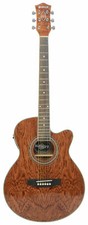 Chord N5bb Native Bubinga Acoustic Guitar With 4 Band Eq System & Built In Tuner