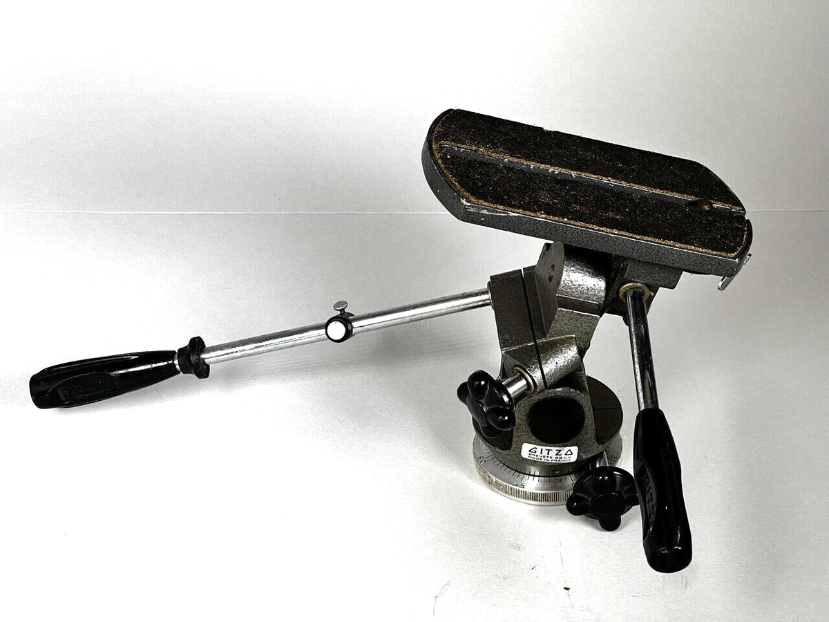 Gitzo Rational R4 w/ PL5 Platter BTE Tripod Head Excellant