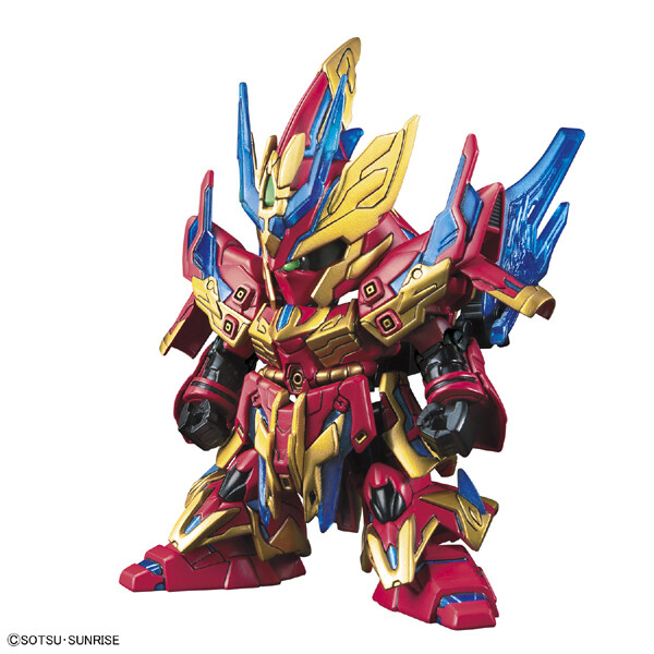 SD Gundam Sangoku Soketsuden 21 CHORYO Sazabi Warrior plastic mode