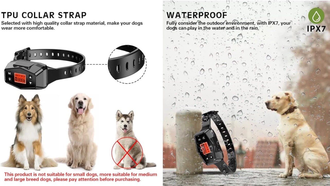 Outdoor Wireless Dog Fence System, GPS, Model F800 eBay