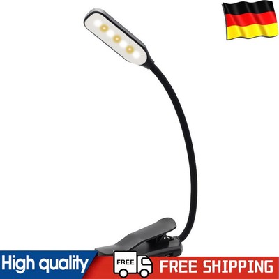 6/7/9LED Night Reading Light Lightweight Rechargeable Mini Table Lamps Daily Use