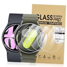4-Pack for Samsung Galaxy Watch 6/Galaxy Watch 7 44mm Screen 44MM Clear