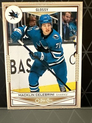 2024-25 Upper Deck Series 2 - O-Pee-Chee Glossy Macklin Celebrini #OPC-34 (RC)