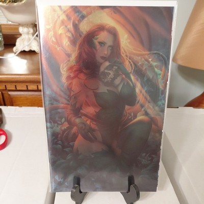 Poison Ivy #1 1:100 Foil Virgin Louw Variant
