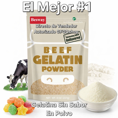 Gelatina Sin Sabor En Polvo Alimentado Con Pasto Puro Alta Calidad Para Postres