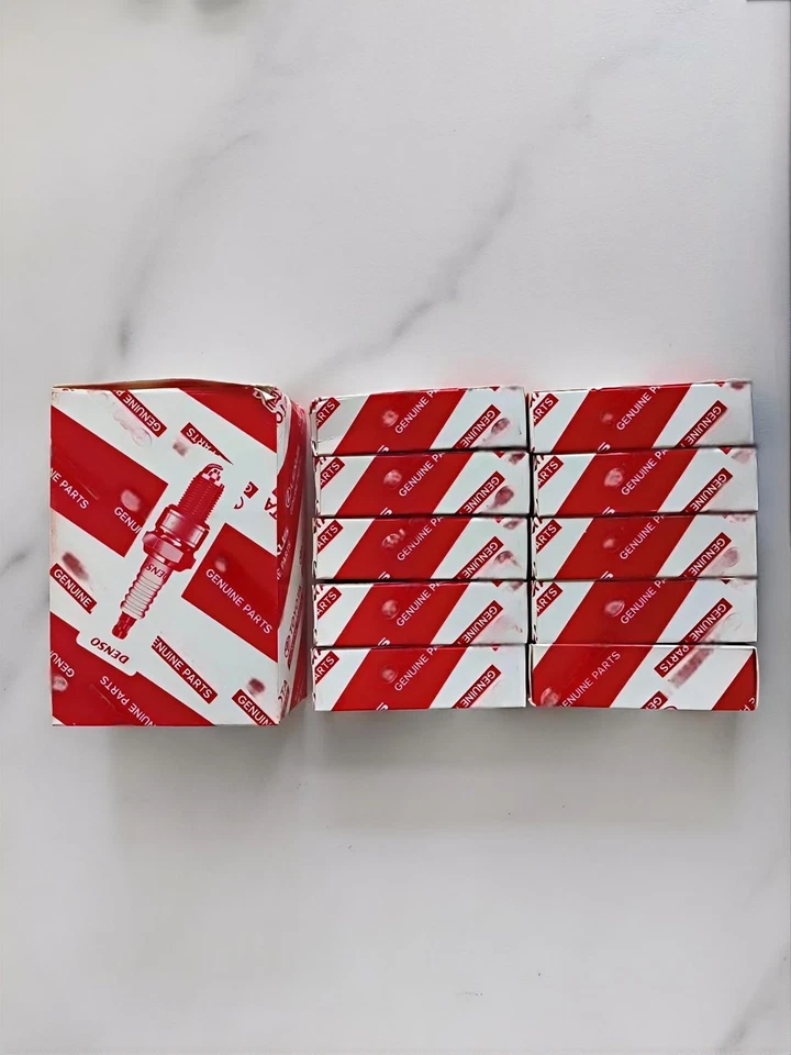 TOYOTA LEXUS GENUINE OEM IRIDIUM SPARK PLUG SET OF 10 FAST SHIPPING 90919-01247 Foto 3 de 4