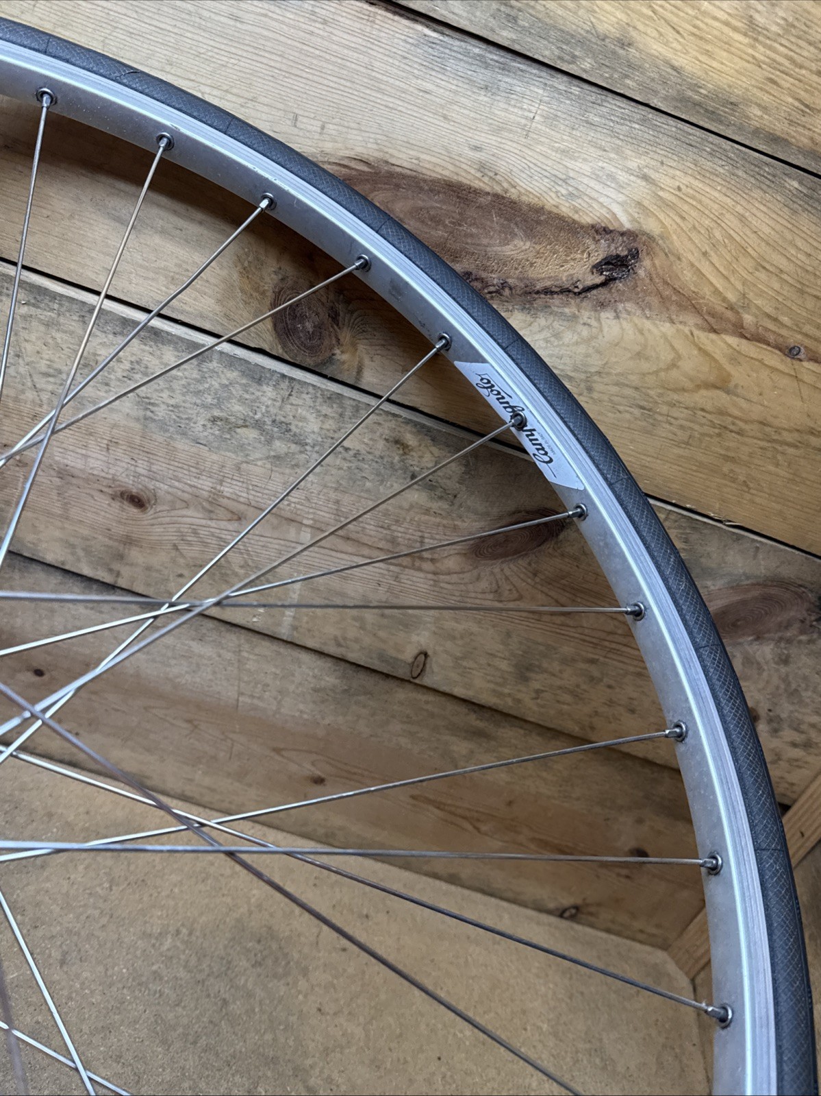 Vintage 700C Phil Wood High Flange Campagnolo München 72 Front Wheel Road Bike