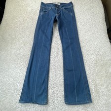 Hudson Signature Boot Cut Low Rise Form Fitting Jean Medium Wash Womens 28x33