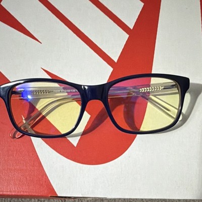 Splendenti Blue Light Blocking Glasses Rectangular Yellow Lens AQUA ST0135-135