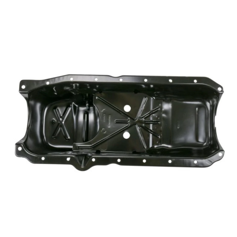 Genuine ACDelco For Cadillac Brougham 1990 1991 1992 Oil Pan Black Steel Painted - Image 2 of 4