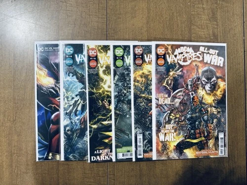 DC vs Vampires All Out War 1 - 6 Complete Set DC Comics NM