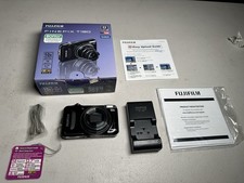 Fujifilm FinePix T190 Digital Camera, Black  Manual Charger CD Battery