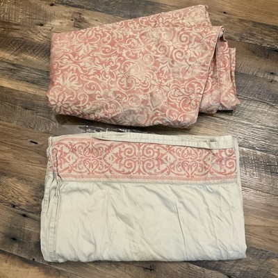 YVes DElorme PAprika Affresco Queen Duvet Cover & Queen top sheet