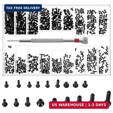 500 Pcs Tiny Screws Tiny Micro Repair Screw Kit M1.2/M1.4/M2.0 Small Replacement