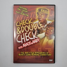 Check and Double Check 1930 DVD Amos and Andy Classic Comedy Good 