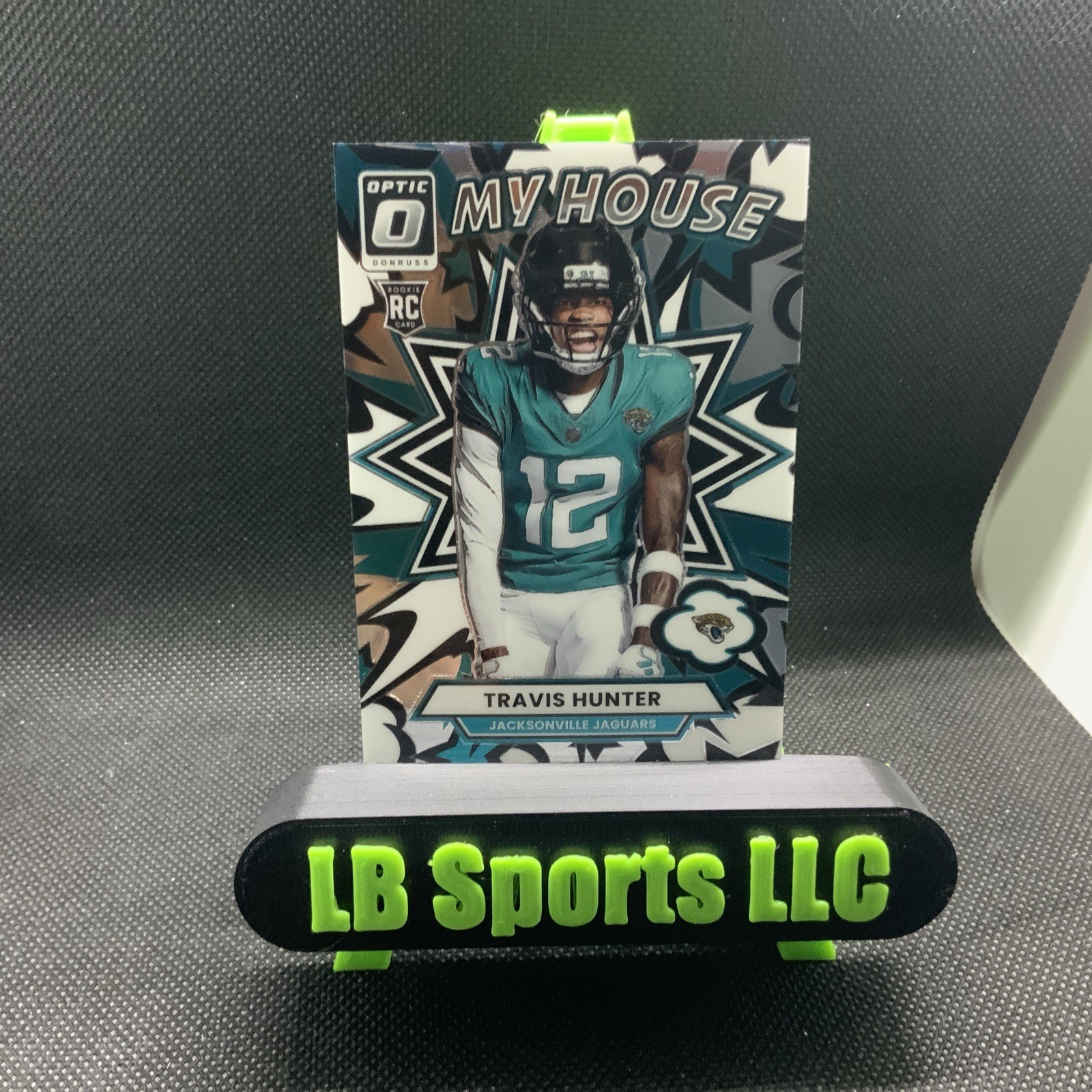 2025 Panini Donruss Optic My House Travis Hunter RC #3 Jaguars
