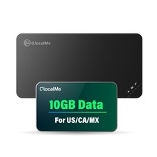 GlocalMe U3 4G LTE Mobile Hotspot Device with 10GB US/CA/MX Data
