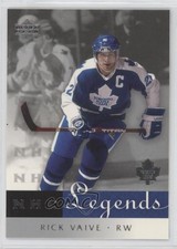 2001-02 Upper Deck Legends Rick Vaive #61 0t2