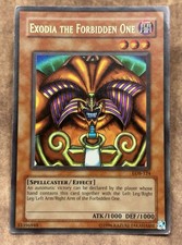 Yu-Gi-Oh Exodia the Forbidden One LOB-124 Ultra Rare Holo