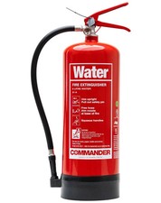 CheckFire FX-PWA-006-DCF 6ltr Plain Water Fire Extinguisher Commander