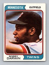 1974 Topps #527 Bobby Darwin Excellent