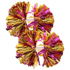 2 Pcs Cheerleading Equipment Delicate Cheering Pompom Costume Accessory