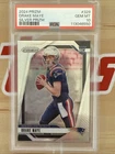 Drake Maye 2024 Panini Prizm #329 Silver Prizm RC PSA Gem Mint 10 NE Patriots
