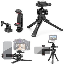 Heavy Duty Metal Tripod Kit with Arca Head - Universal Vlogging Kit, Cell Sta...
