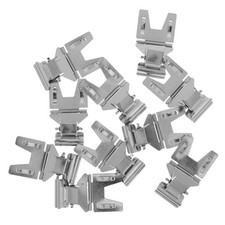 10 PCS Metal Price Clip Label Clips for Wire Shelving Storage Bins