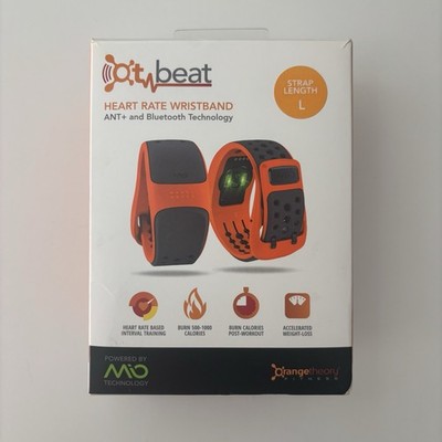 Orange Theory OT Beat Heart Rate Wristband Monitor Large Strap - NO CHARGER