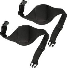 2 Pieces Mic Belt Pack Fitness Instructor Microphone Pouch Carrier Holder Adjust