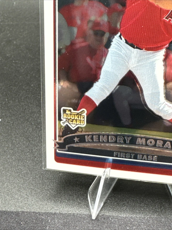 2006 Topps Chrome - Rookie Logos Kendrys Morales #CRC34 /599 - Image 4 of 4