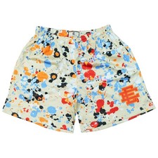 Eric Emanuel EE Basic Shorts White Splatter