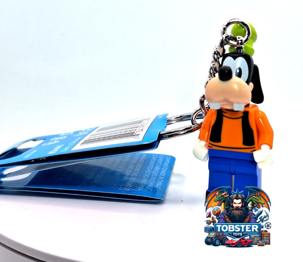 Lego Disney SchlüSselanhäNger Goofy 854196 Neu | Minifigur | Disney Keychain-image